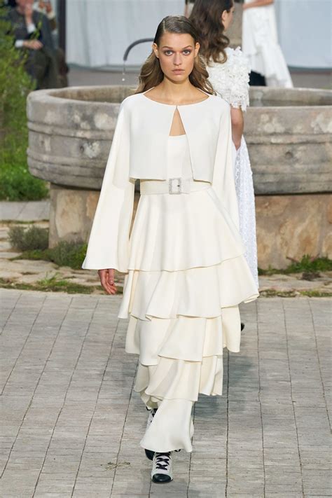 vestido blanco chanel|Vestidos CHANEL Pre.